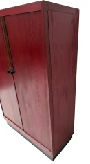 Art Deco Modernist Armoire by A.H. Jansen for L.O.V. Oosterbeek, 1920s 2